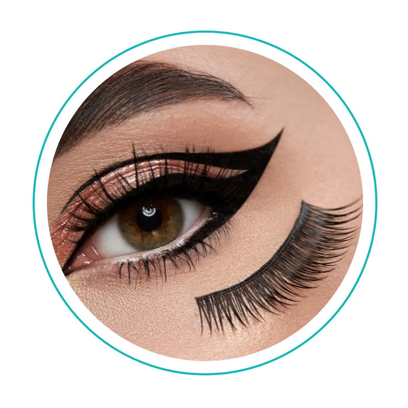 eyelashes